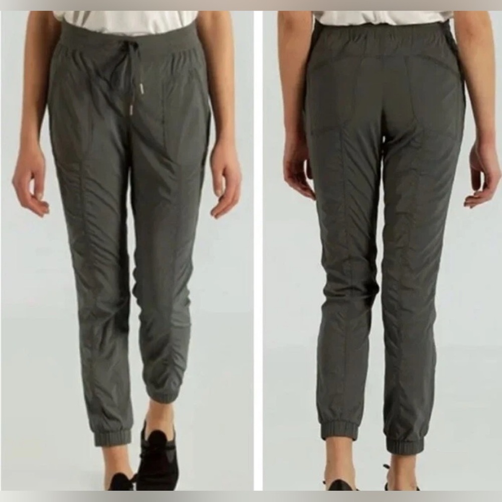 Indygena Maeto Pants Joggers Women's M Hiking Drawstring Blue Gray 28" EXCELLENT